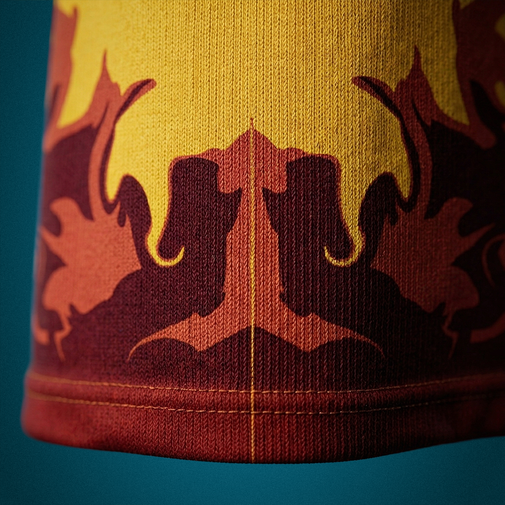 ALWAYS TVK - French Terry Yellow Graphic Tee