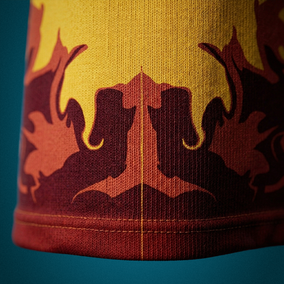 ALWAYS TVK - French Terry Yellow Graphic Tee